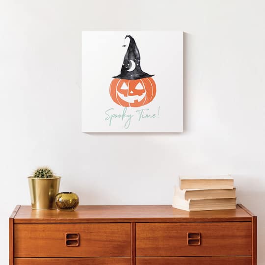 Spooky Time Canvas Wall Art